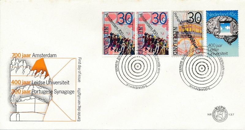 FDC: 700 years Amsterdam
