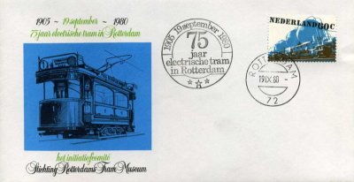 75th anniversary of the Rotterdam tram