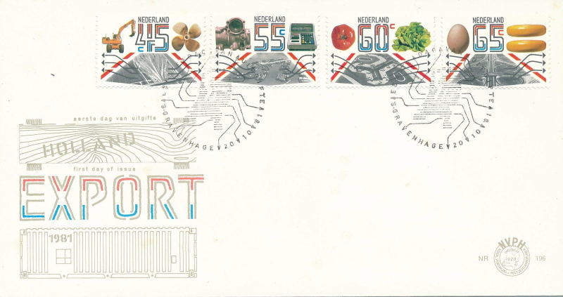 FDC export, 1981