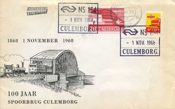 FDC: 1968-Culemborg