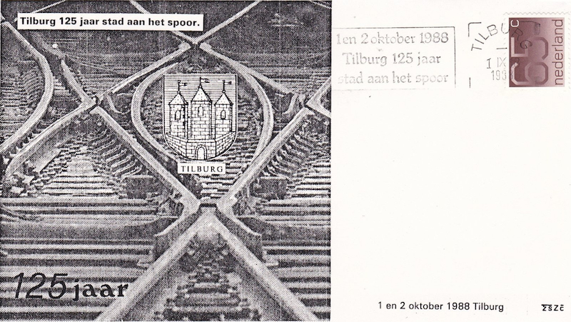 FDC: Tilburg railway city
