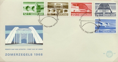 FDC: Summer Stamps 1968