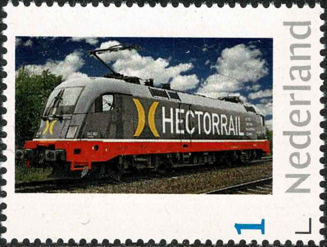 year=???, Dutch personalized stamp with Hectorail loco