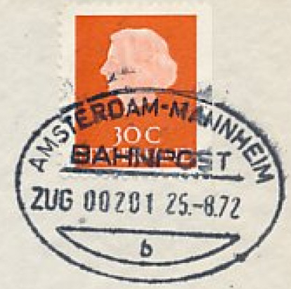 Bahnpost postmark