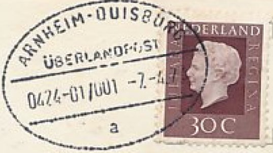 Bahnpost postmark