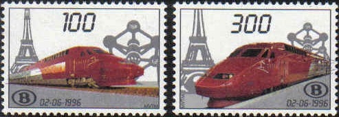 Belgian Railway Stamps