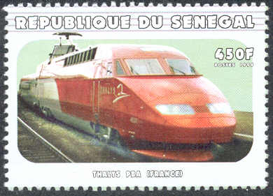 year=1999, Senegal Stamp with Thalys