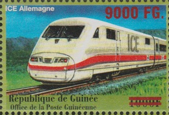 year=2008, Guinea Stamp with ICE