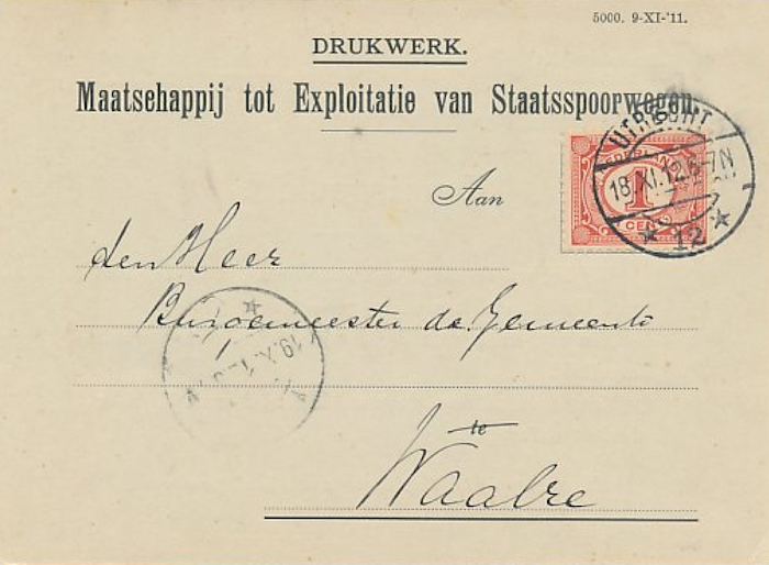 railway related envelope