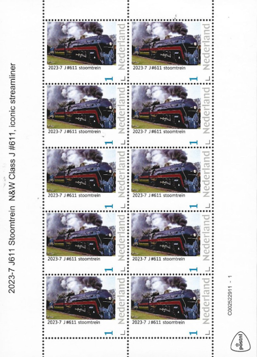 2023, Dutch personalized stamp