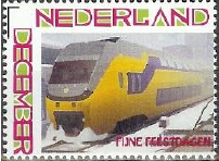 year=2010, Dutch personalized December stamp