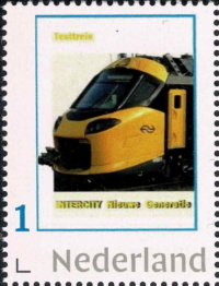 year=2019, Dutch personalized stamp with Intercity