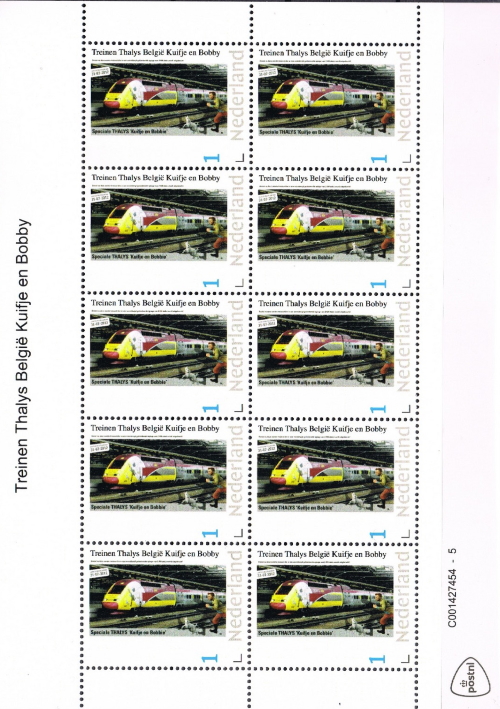 2021, NVPH: ---, personalised stamp: Thalys
