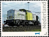 Dutch personalised stamp with CapTrain V100
