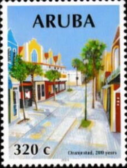 Aruba-2024-Oranjestad-rails-toeristentram