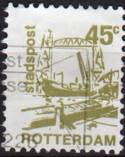The Netherlands regional stamp; Rotterdam 1986??