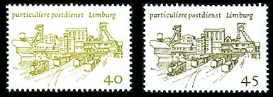 The Netherlands regional stamp; Maastricht 1986