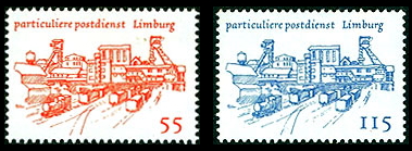 The Netherlands regional stamp; Maastricht 1986
